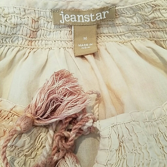 Boho Short Sleeved Tie Dye Top - Picture 6 of 6